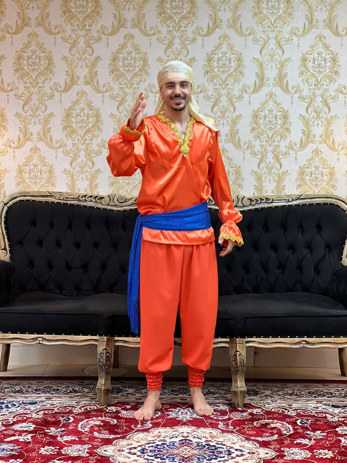 Bombacha Oxfor Laranja 800