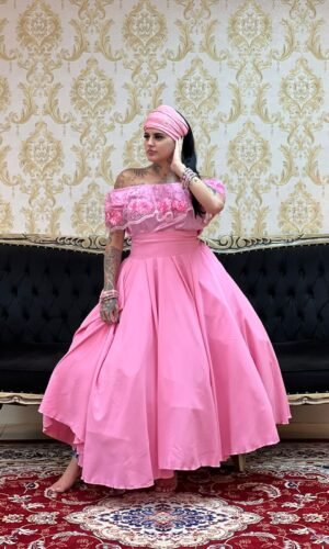 Saia Oxfor Longa Rosa 723