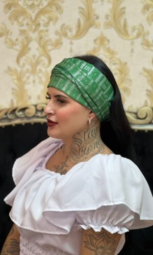 Faixa Verde/Prata 6112