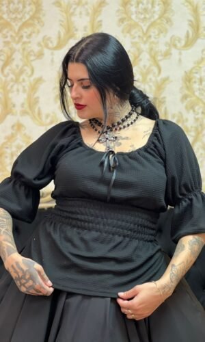 Blusa Laço Preto 237