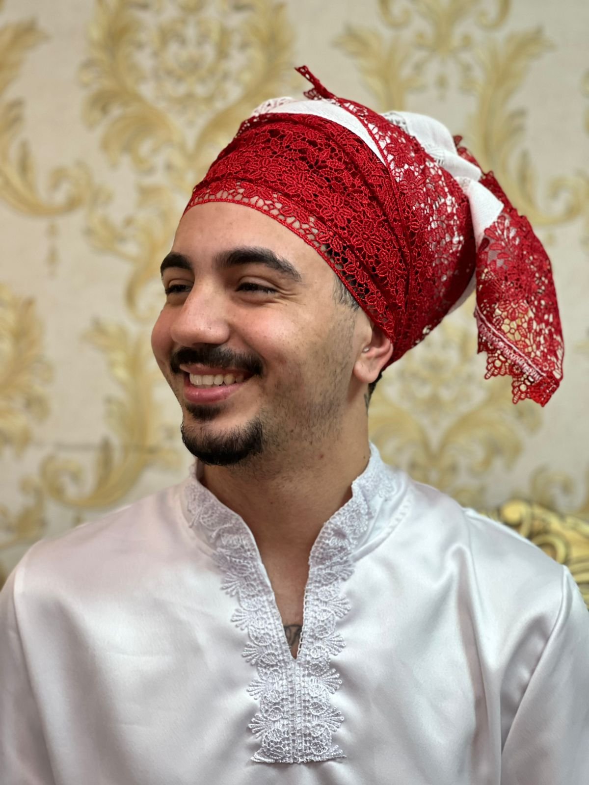 Alaká Guipir Total Branco/Vermelho