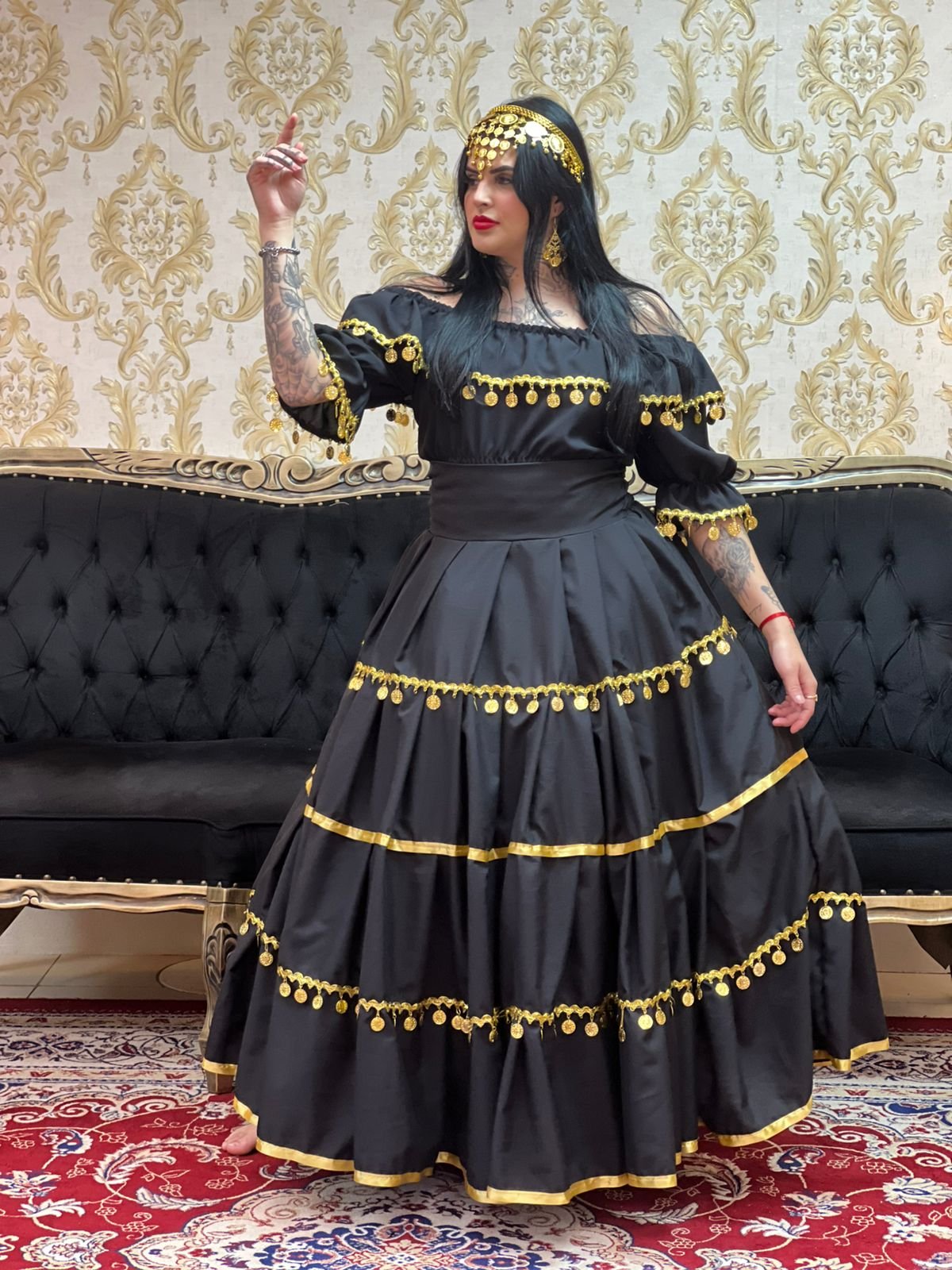 Saia Natasha Preto/Dou 8200