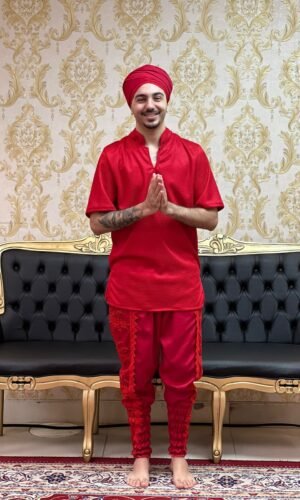 Bombacha Bordada Vermelho 104
