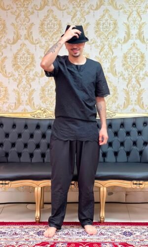 Kafta Broderi Preto 202
