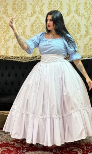 Blusa Laço Azul Céu 416