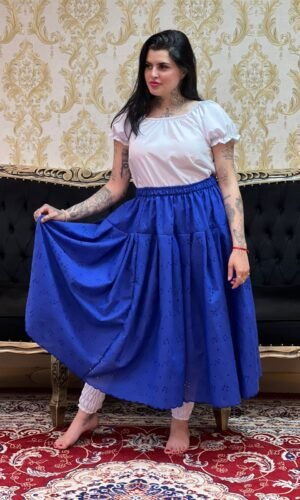Saia Basica Laise Azulão 462