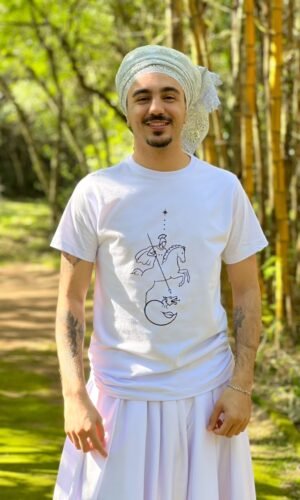 Camiseta São Jorge Branca 016