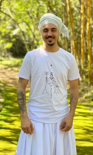 Camiseta Xangô Branca 031