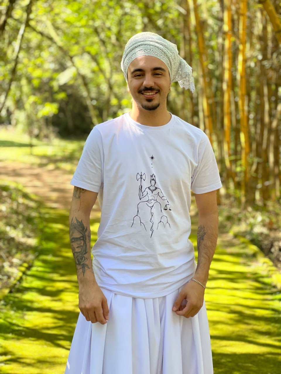 Camiseta Xangô Branca 031