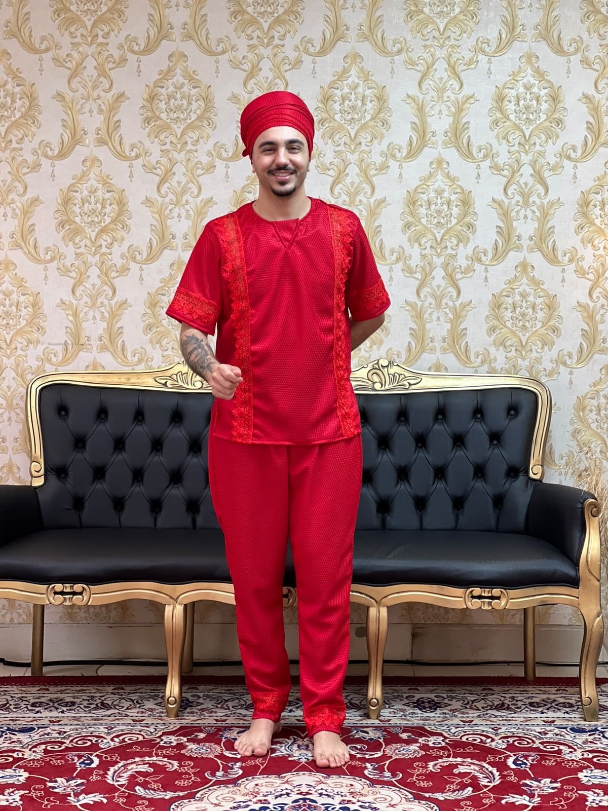 Conjunto Entremeio Vermelho 176