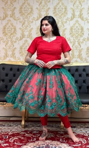 Bata Malha Vermelho 198