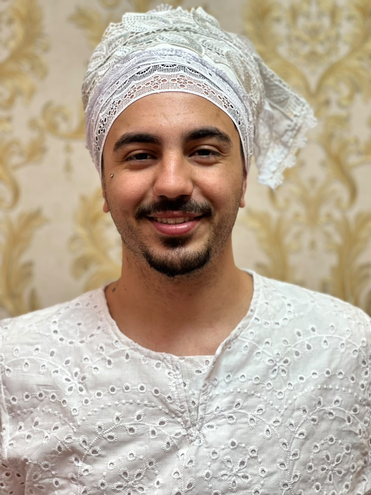 Alaká Guipir Total Branco/Prata Strass 3089